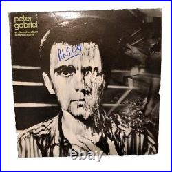 Peter Gabriel Signed Autographed Self Titled German Vinyl Album EXACT PROOF