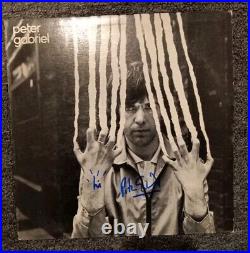 Peter Gabriel Signed Autographed Self Titled Vinyl Album EXACT PROOF