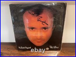 Phil Collins No Jacket Required Signed Album