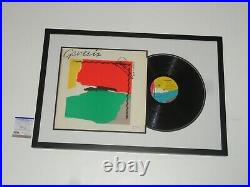 Phil Collins Signed Framed Abacab Vinyl Album Genesis Autographed Psa Coa