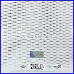 Post Malone Signed White Iverson Limited Edition 7-inch Vinyl Album Lp /3000 Jsa