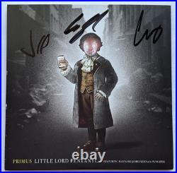 Primus signed 45 Album vinyl little lord fentanyl Les Claypool Larry Lalonde +