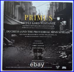 Primus signed 45 Album vinyl little lord fentanyl Les Claypool Larry Lalonde +