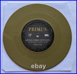 Primus signed 45 Album vinyl little lord fentanyl Les Claypool Larry Lalonde +