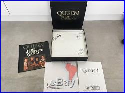 Queen The Complete Works UK fully autographed set complete 14 vinyl albums