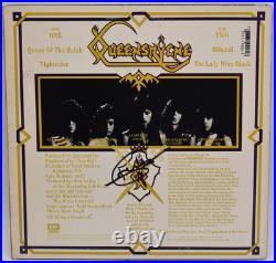 Queensryche Self Titled Vinyl Record Album LP Geoff Tate Autographed back 1983