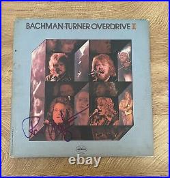 RANDY BACHMAN signed vinyl album BACHMAN TURNER OVERDRIVE II