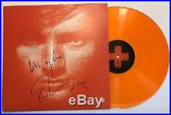 RARE- ED SHEERAN Signed Lots of Love + Orange Vinyl Album-Full JSA Letter