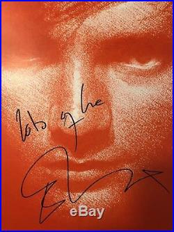 RARE- ED SHEERAN Signed Lots of Love + Orange Vinyl Album-Full JSA Letter