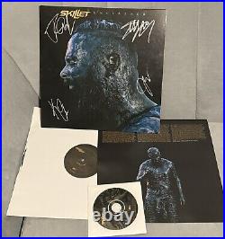 RARE Skillet Unleashed Vinyl Album SIGNED BY BAND! Vinyl Never Played