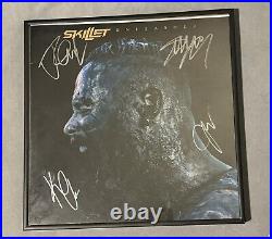 RARE Skillet Unleashed Vinyl Album SIGNED BY BAND! Vinyl Never Played