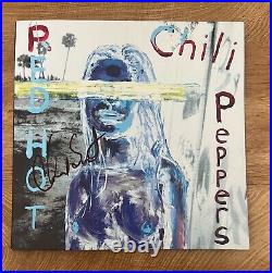 RED HOT CHILI PEPPERS signed vinyl album BY THE WAY CHAD SMITH 1