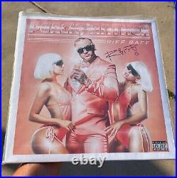 RIFF RAFF SIGNED Vinyl Album PEACH PANTHER