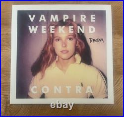 ROSTAM BATMANGLIJ signed vinyl album VAMPIRE WEEKEND CONTRA COA