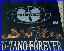 RZA signed Vinyl Album Wu-Tang Clan Wu-Tang Forever