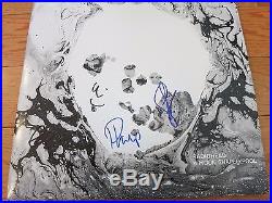 Radiohead signed record by 4 coa + Proof! Radiohead autographed album vinyl lp
