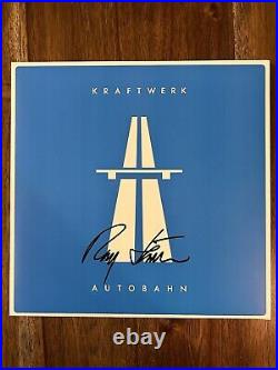 Ralf Hutter'Kraftwerk' Signed Vinyl Album'Autobahn' Beckett Certified PROOF