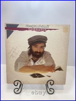 Rare 1983 Francois Leveillee Signed Vinyl Therapie Record Album Autographed