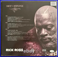 Rick Ross Signed Set In Stone Vinyl Record Album Lp The Boss Jsa Coa