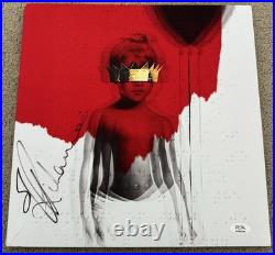 Rihanna Signed Autographed Anti Vinyl Record Album LP PSA/DNA Authenticated