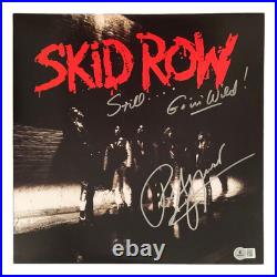 Rob Affuso Signed Skid Row Vinyl Album Still Goin Wild Inscribed BAS