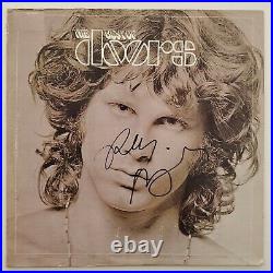 Robby Krieger Signed The Best Of The Doors Vinyl Record Album LP LEGEND RAD