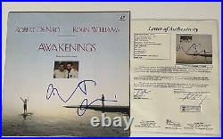 Robert De Niro Signed Awakenings Vinyl Record Album Lp + Jsa Loa