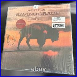 Robert Plant Signed / Autographed Saving Grace Vinyl Lp Album Led Zeppelin