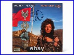 Robert Plant of Led Zepplin Signed Now and Zen Vinyl Album Cover Authentication