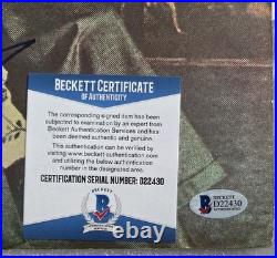 Rod Stewart Autographed Album Beckett Bas Coa Signed Record Vinyl Never A Dull