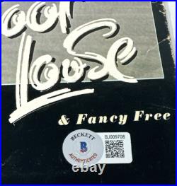 Rod Stewart Signed Foot Loose & Fancy Free Vinyl Record Album Autograph BAS COA