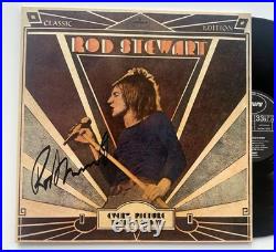 Rod Stewart Signed'every Picture Tells A Story' Vinyl Record Album Lp Proof Jsa