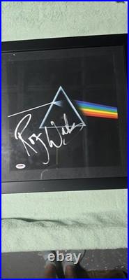 Roger Waters Pink Floyd Signed Autograph Album Record Dark Side of the Moon JSA