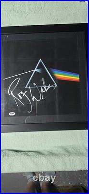 Roger Waters Pink Floyd Signed Autograph Album Record Dark Side of the Moon JSA