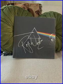 Roger Waters Signed Pink Floyd Dark Side Of The Moon Vinyl Album Auto Lp Psa/dna