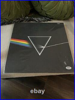 Roger Waters Signed Pink Floyd Dark Side Of The Moon Vinyl Album Auto Lp Psa/dna