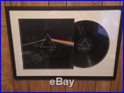Roger waters signed album Pink Floyd Dark side of the moon vinyl lp