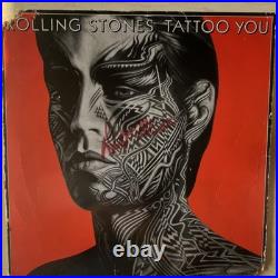 Rolling Stones Tattoo You Autographed Original Vinyl Record Album Signed Music