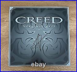 SCOTT STAPP signed vinyl album CREED GREATEST HITS 2