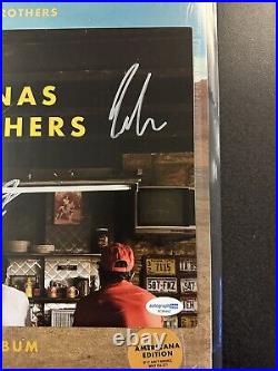 SIGNED Jonas Brothers The Album Vinyl LP Record with Poster COA #SC98402