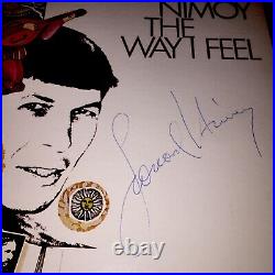 SIGNED Leonard Nimoy The Way I Feel Vinyl LP Album Star Trek Spock AUTOGRAPED