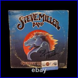 SIGNED! Steve Miller Band Autographed Album Record Vinyl Greatests Hits w! COA