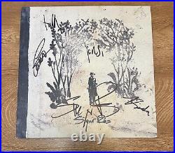 SIGUR ROS signed vinyl album TAKK JONSI, GEORG & KJARTAN