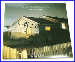 SILVERSUN PICKUPS All 4 signed NECK OF THE WOODS Vinyl Album LP a JSA COA