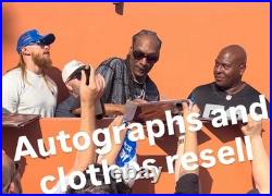 SNOOP DOGG Signed Vinyl (proof photo) Doggystyle Album Autograph