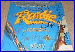 SOUNDTRACK TO THE MOVIE ROADIE autographed vinyl album BY CHEAP TRICK, BLONDIE +1