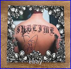 SUBLIME signed vinyl album SELF TITLED ERIC WILSON & BUD GAUGH 1