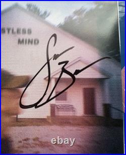 Sam Barber Signed Blue Aqua Vinyl Album'Restless Mind Authentic Autographed