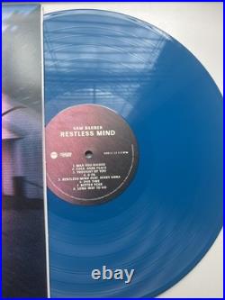 Sam Barber Signed Blue Aqua Vinyl Album'Restless Mind Authentic Autographed