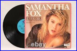 Samantha Fox Signed 1987 I Surrender Vinyl Record Album